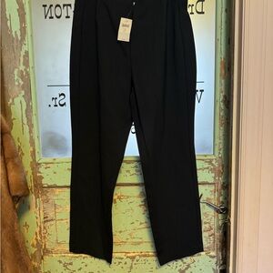 J. Jill Men's Black Dress Pants - Straight Tailored Fit